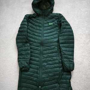 Helly Hansen Women's Forest Green Puffer Jacket